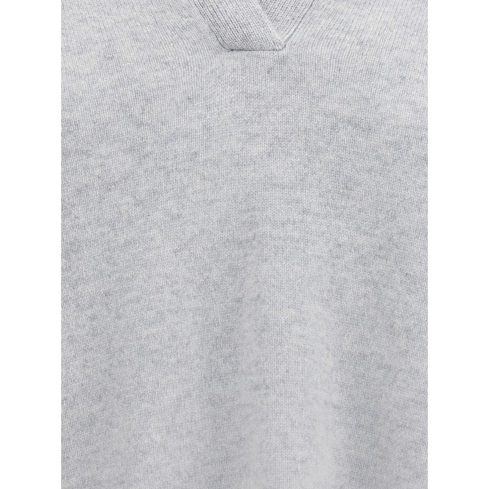 Gray Cashmere Sweater