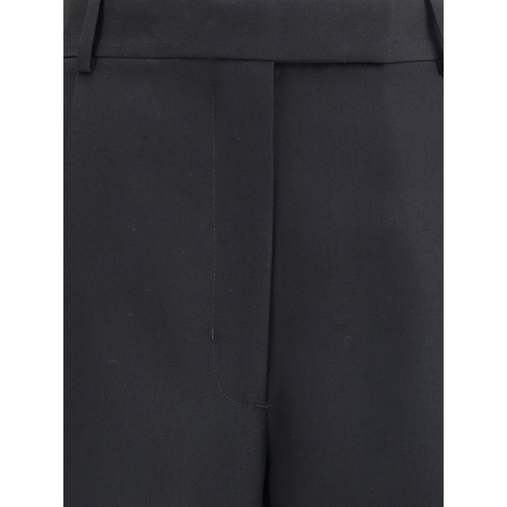 Black Wool Oves Aries Dress Pants