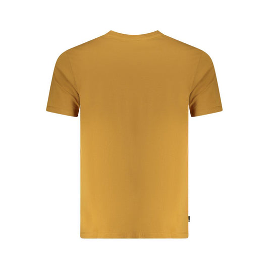 Marrone Cotton Men T-Shirt