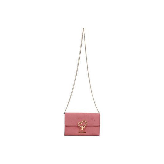 Pink Polyethylene Handbag