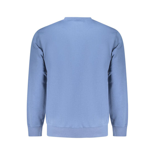 Blue Cotton Men's Sweatshirt