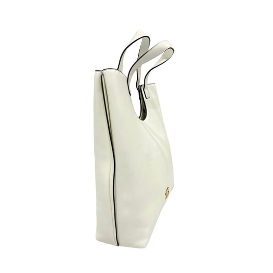 White PU Women Handbag