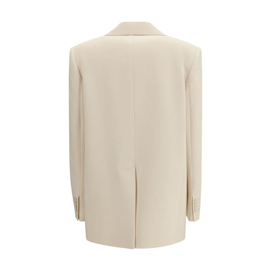 Beige Triacetate Blazer