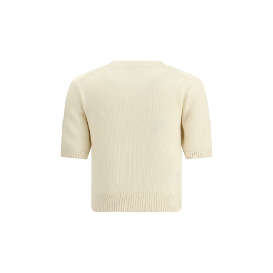 Beige Wool Sweatshirt
