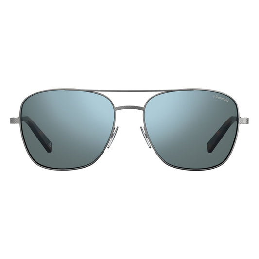 Gray Metal Sunglasses