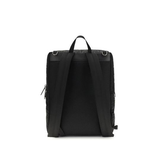 Black Nylon Backpack