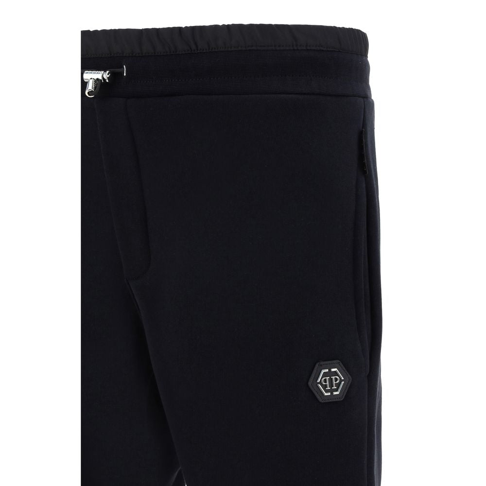 Black Cotton Joggers (Workout Pants)
