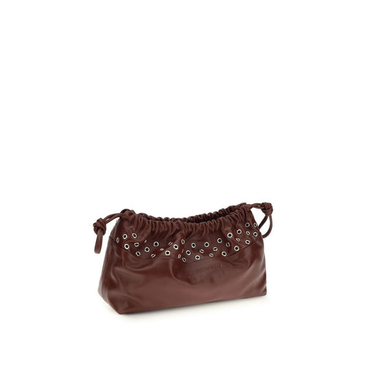 Bordeaux Calf Leather Bos Taurus Clutch Bag