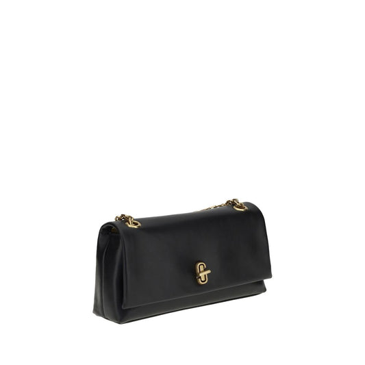 Black Calf Leather Bos Taurus Shoulder Bag