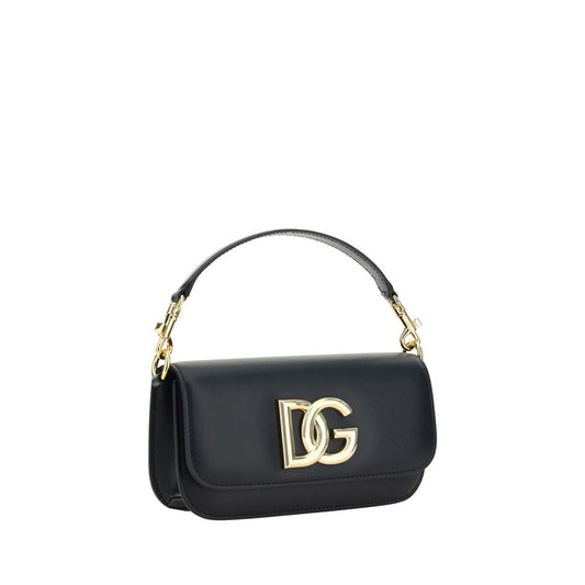Black Calf Leather Bos Taurus Handbag