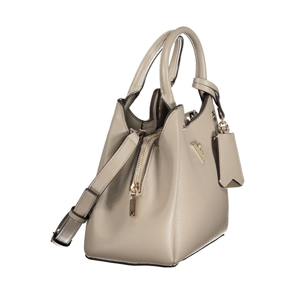 Grigio Poliuretano Women Handbag