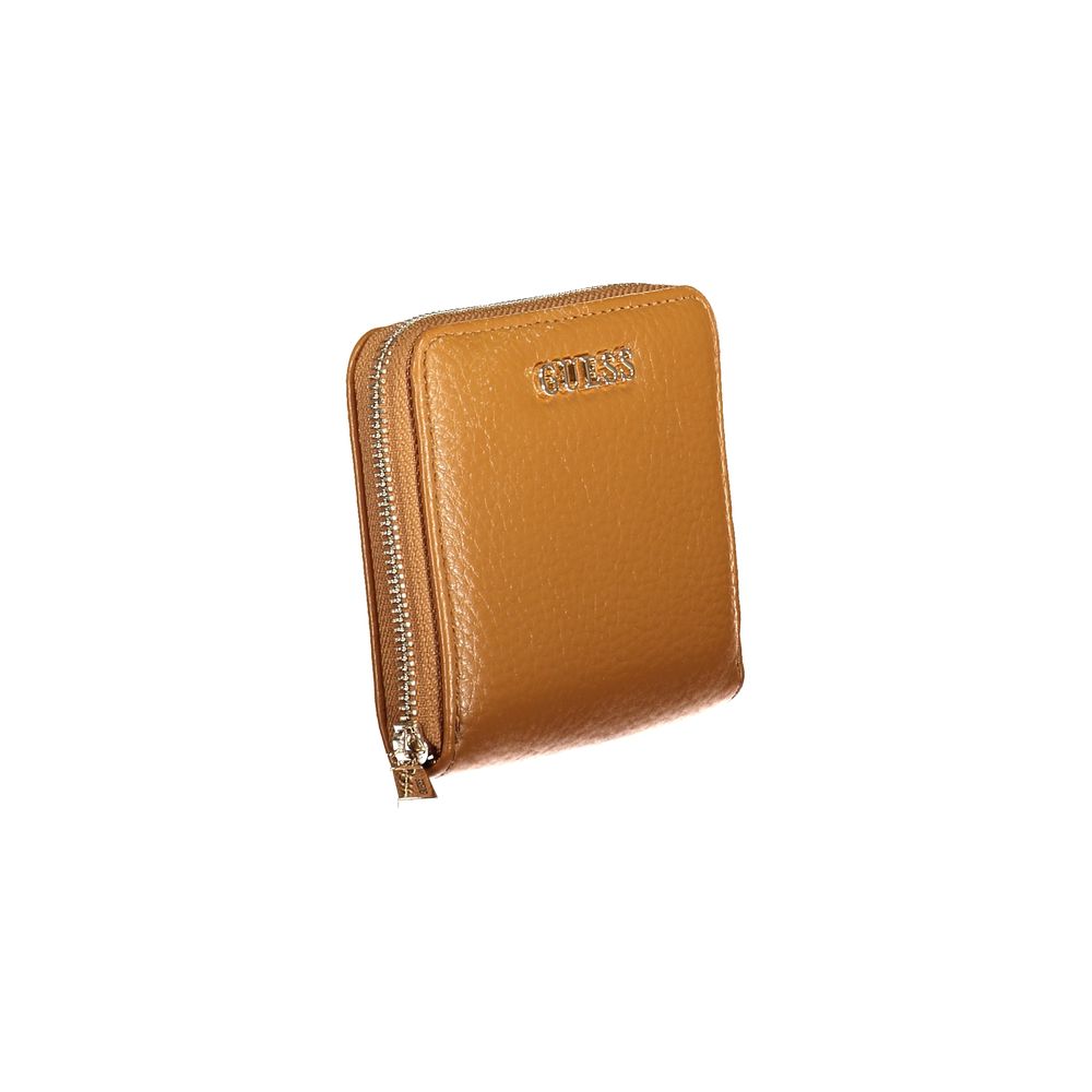 Marrone Poliuretano Female Wallet