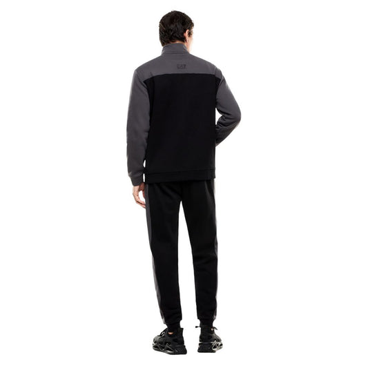 Black Cotton Sweatsuit