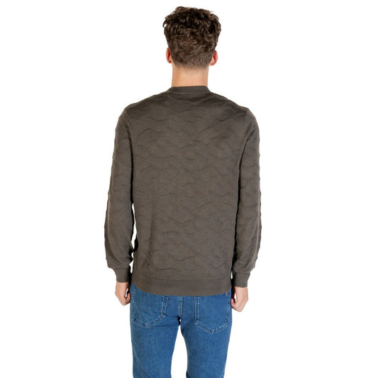 Green Marabou Sweatshirt