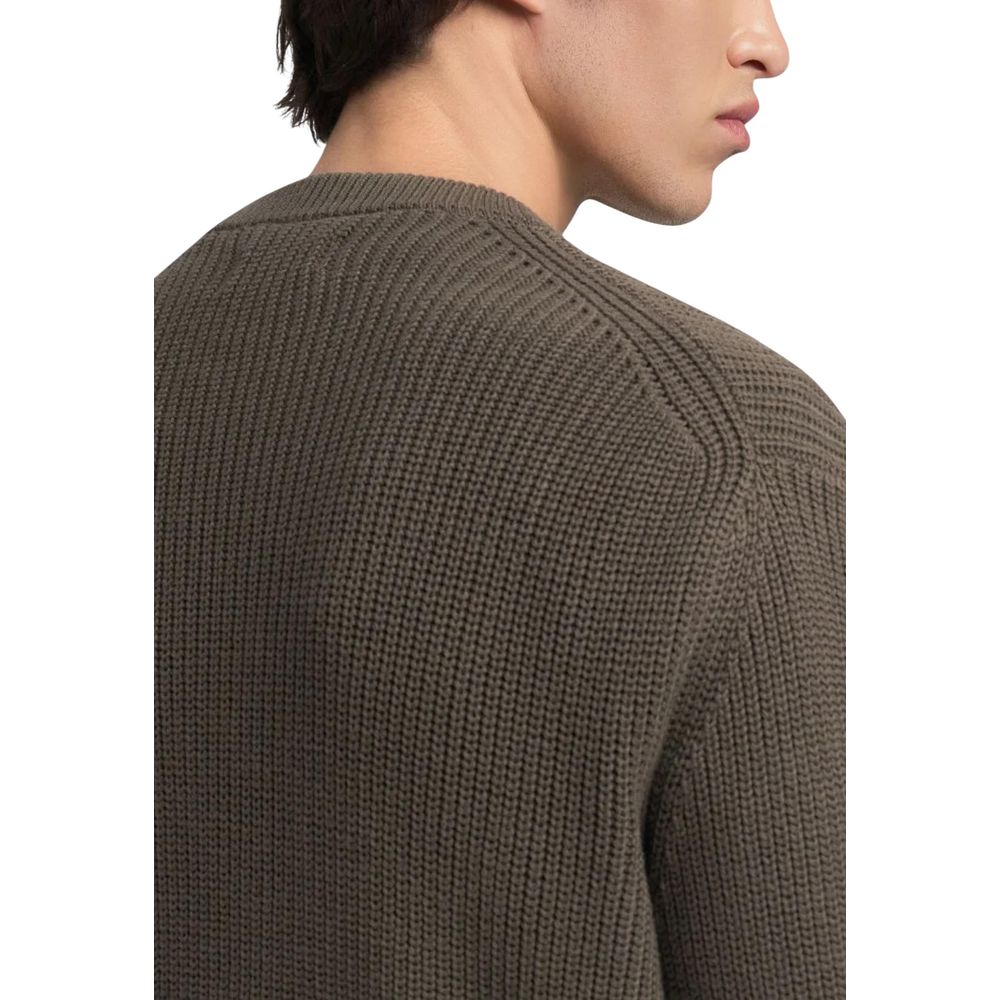Green Cotton Sweatshirt