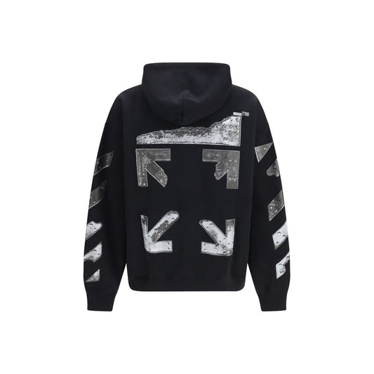 Black Cotton Sweatshirt