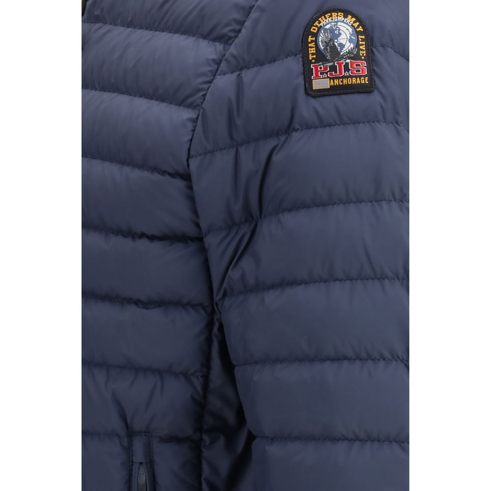 Blue Fabric Shell Jacket