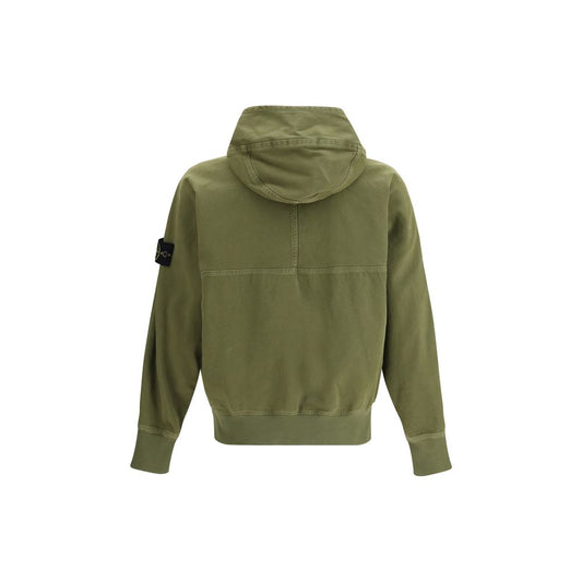 Bicolor Cotton Shell Jacket
