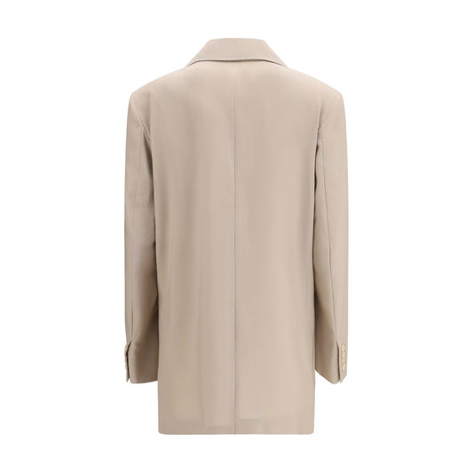 Beige Wool Blazer