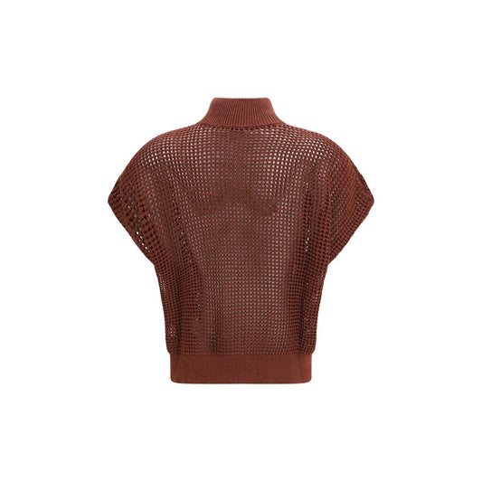 Bordeaux Cotton Sweatshirt