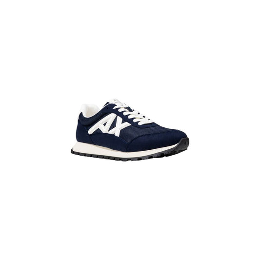 Bicolor Polyester Athletic Sneakers