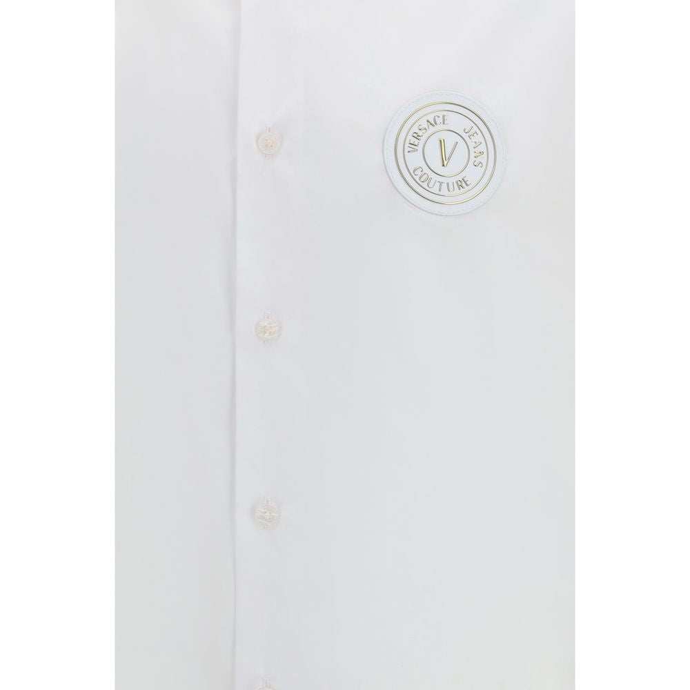 White Cotton Shortsleeve Shirt