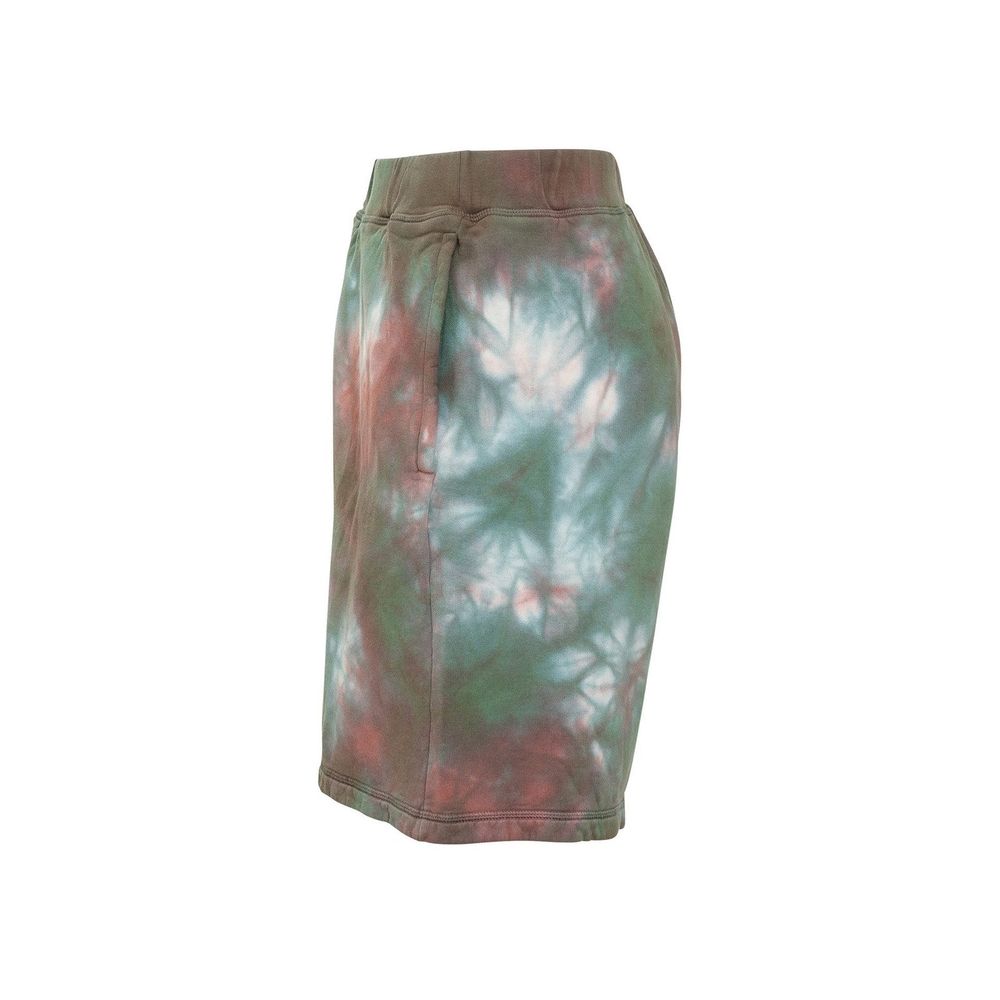 Bicolor Cotton Shorts