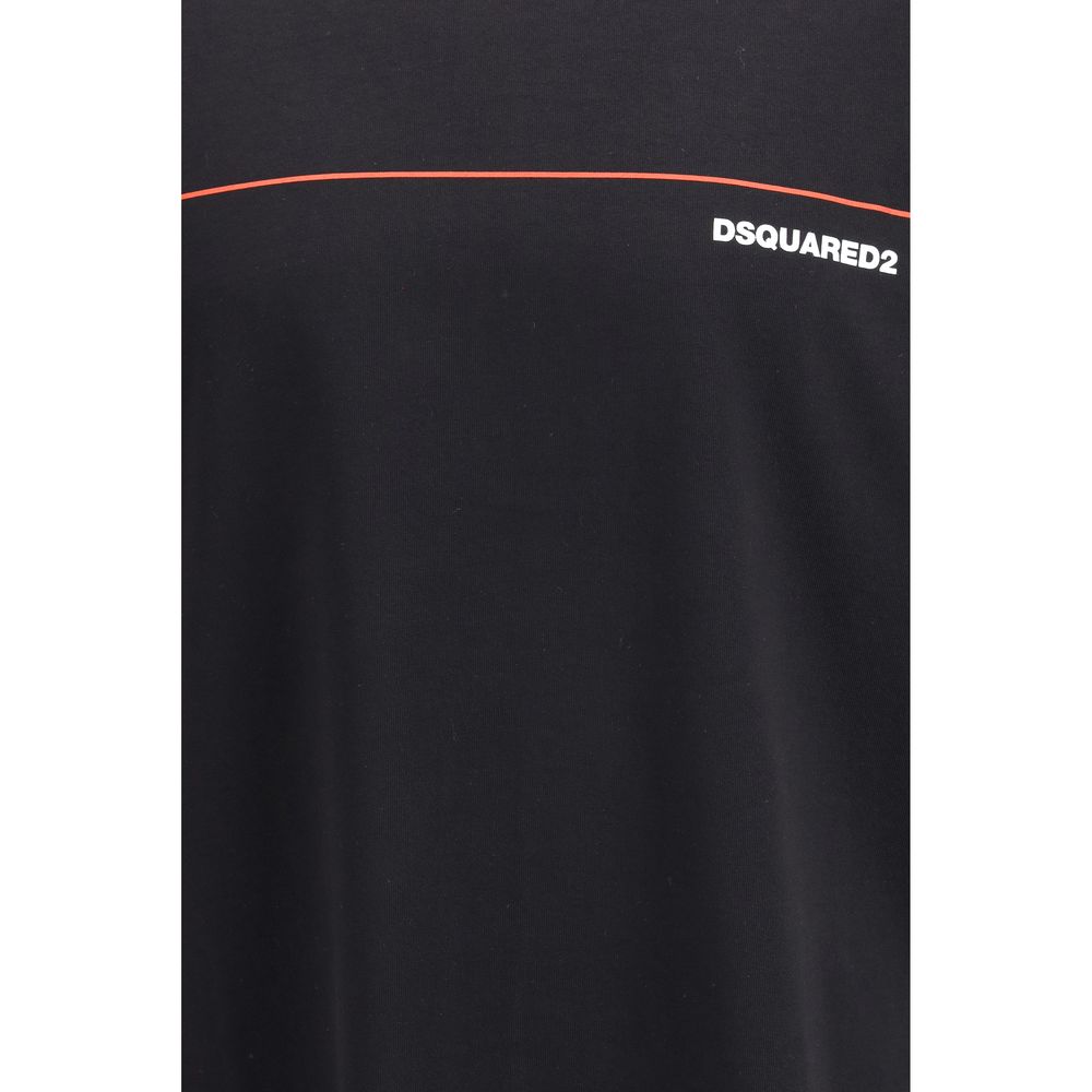 Black Cotton T-Shirt
