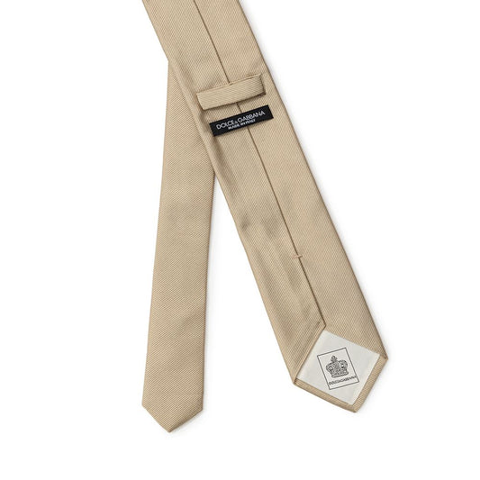 Gold Silk Tie