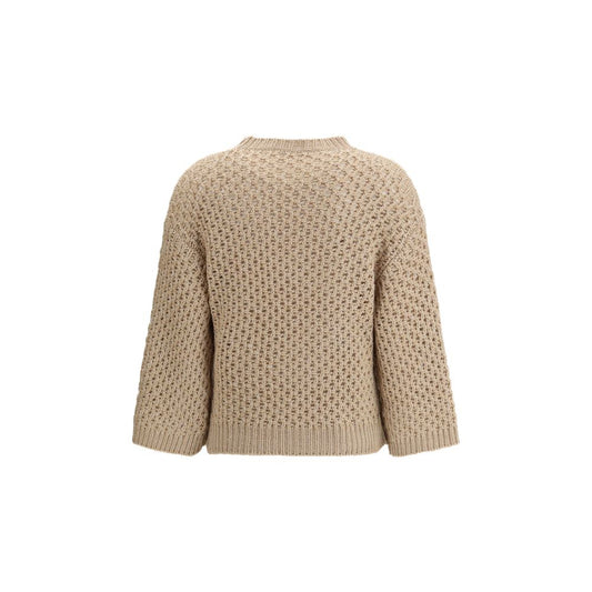 Beige Wool Oves Aries Sweatshirt