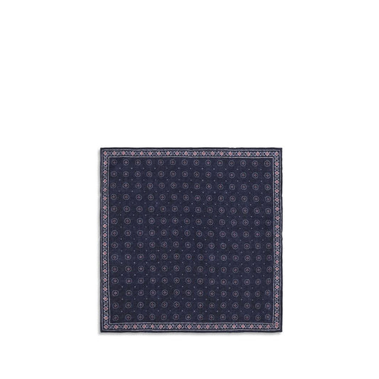 Blue Silk Handbag