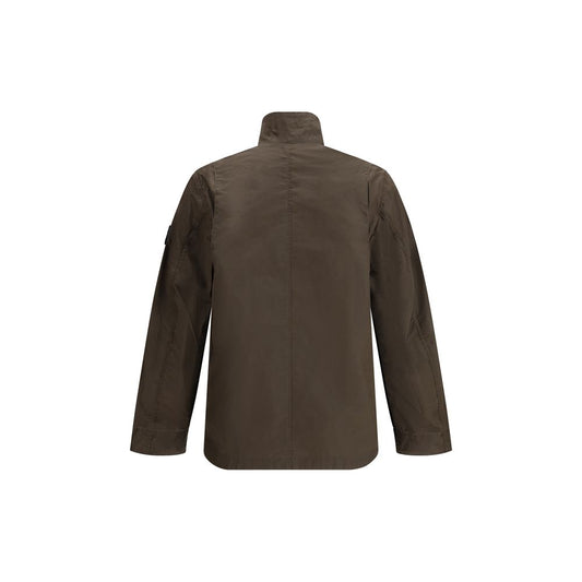 Brown Polyester Rain Coat