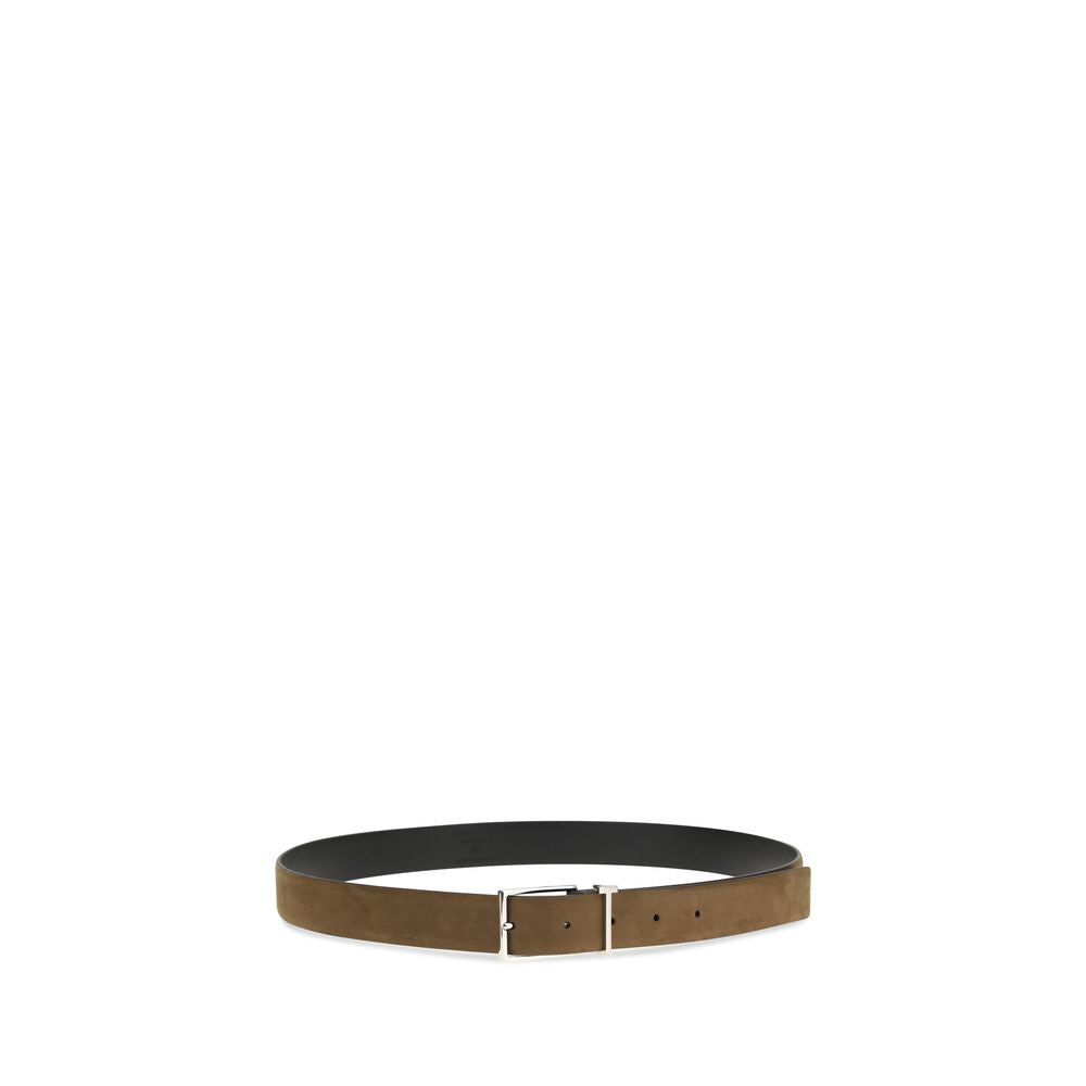 Brown Calf Leather Bos Taurus Regular Belt