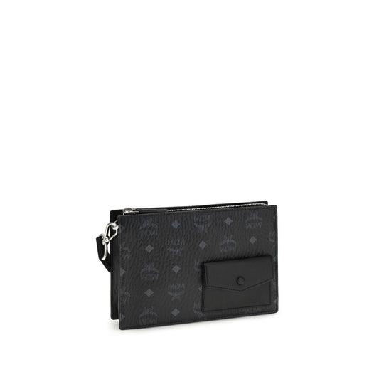 Black Calf Leather Bos Taurus Shoulder Bag