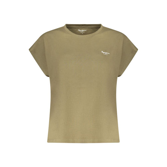 Green Organic Cotton Women T-Shirt