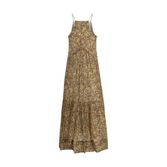 Bicolor Cotton Casual Dress