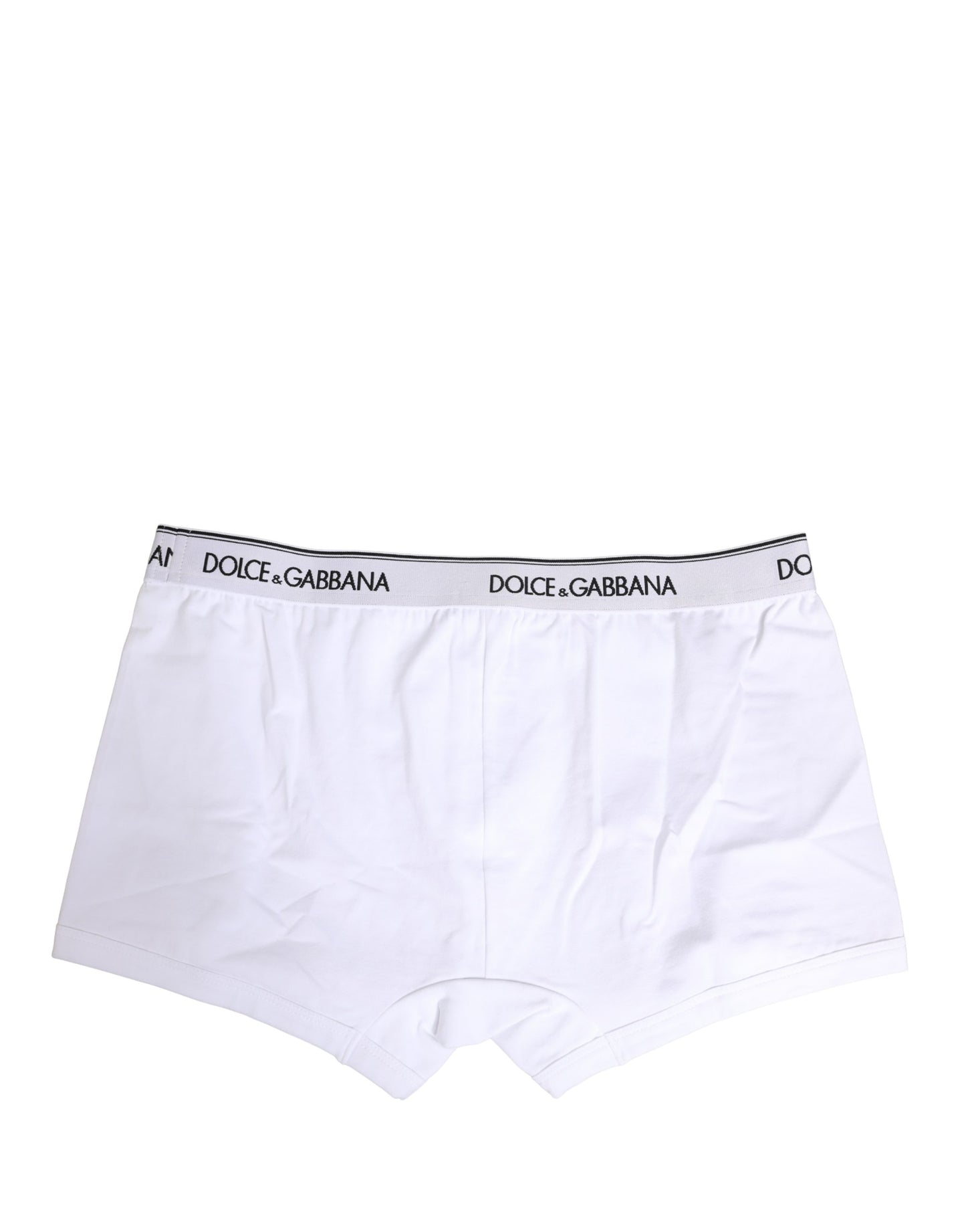 White Logo Waistband Cotton Boxer Underwear