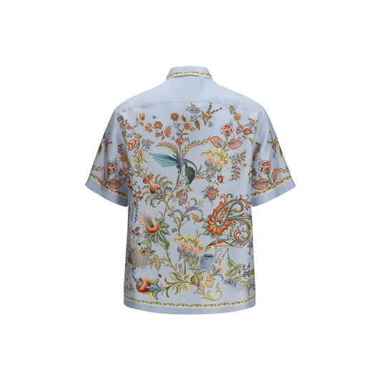 Multicolor Silk Pattern Shirt