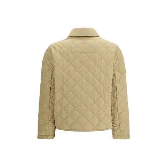 Beige Polyester Coat
