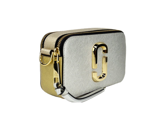 Marc Jacobs Womens Snapshot Crossbody Platinum Multi OH129L01PF21-044 Ne Size