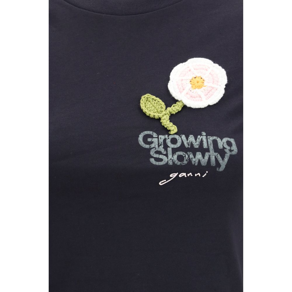 Black Cotton T-Shirt