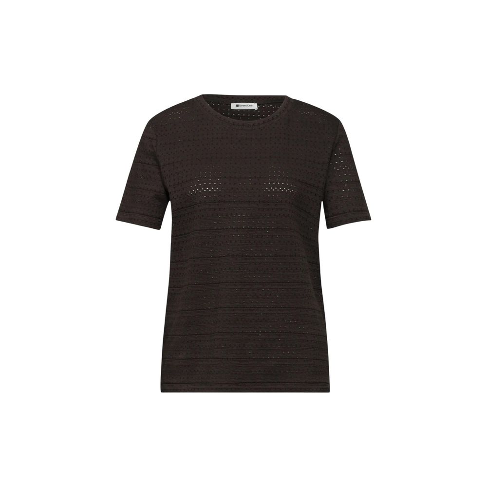 Brown Cotton T-Shirt
