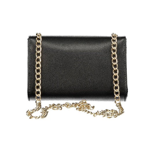 Black Polyurethane Women's Bag