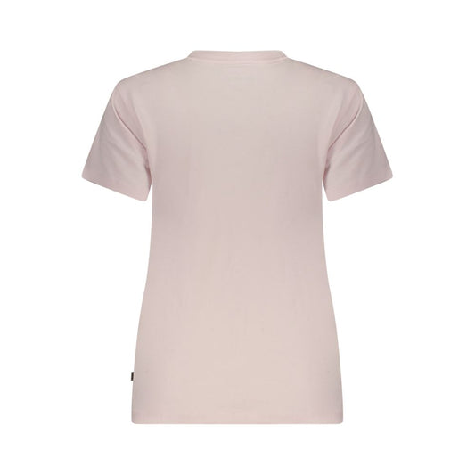 Pink Cotton Women's T-Shirt