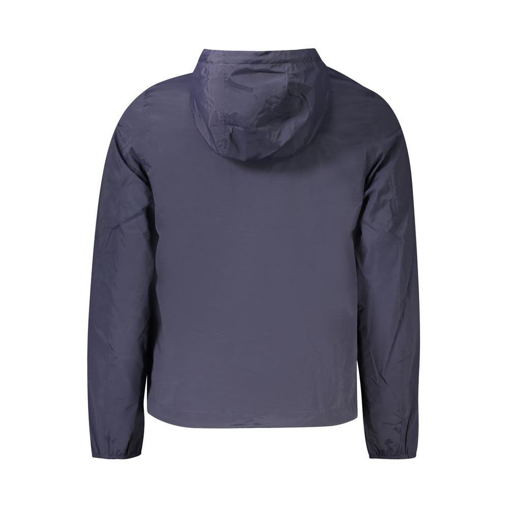 Blue Nylon Men's Jacket
