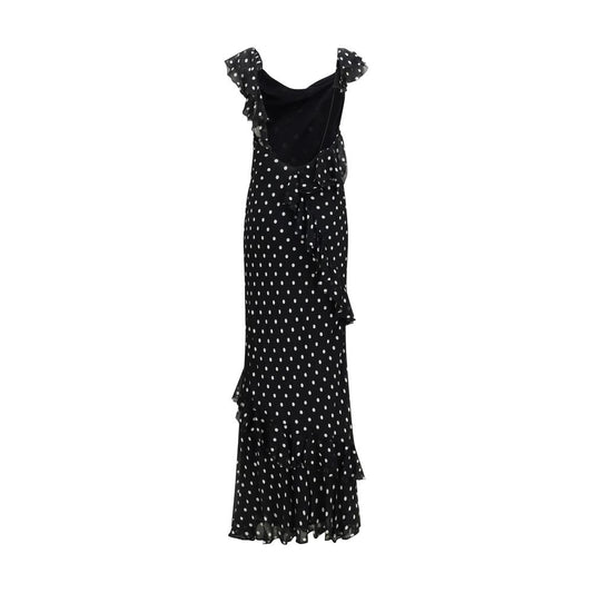 Black Viscose Casual Dress