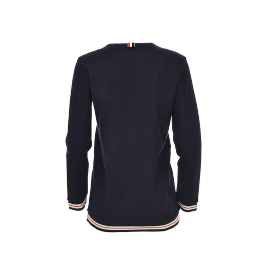 Blue Cotton Cardigan