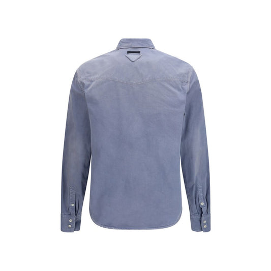 Blue Cotton Shirt