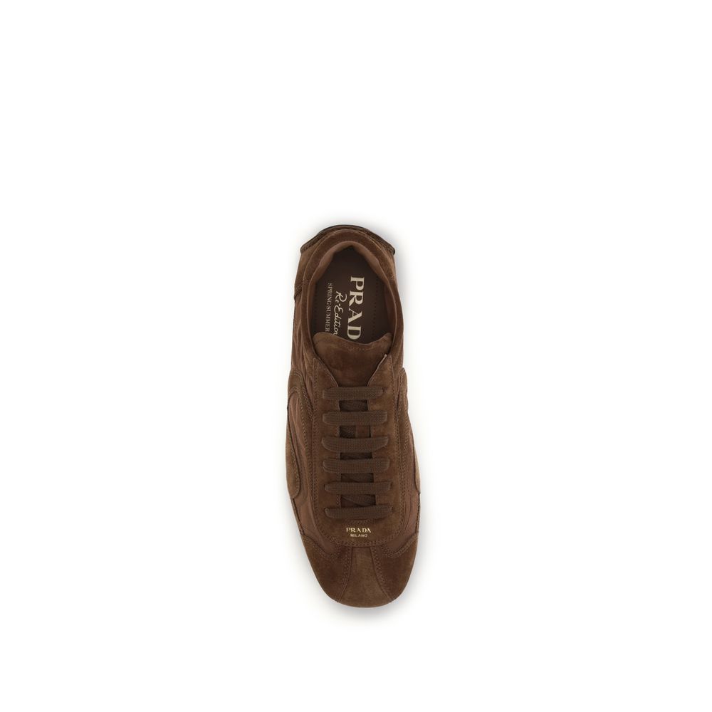 Brown Calf Leather Bos Taurus Low Top Sneakers