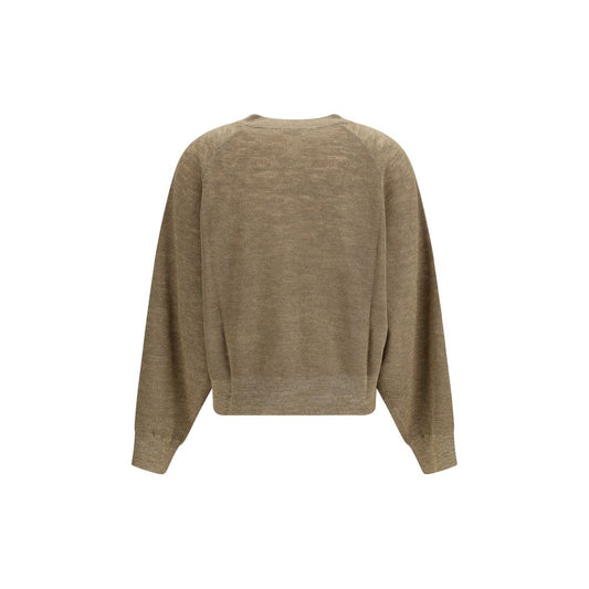 Beige Linen Cardigan